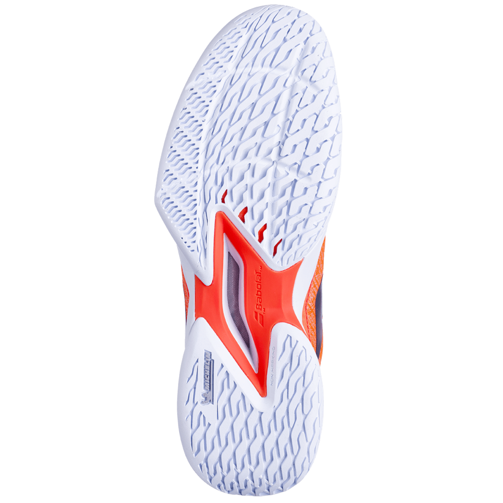 Babolat Jet Mach 3 Red/White Junior Shoe