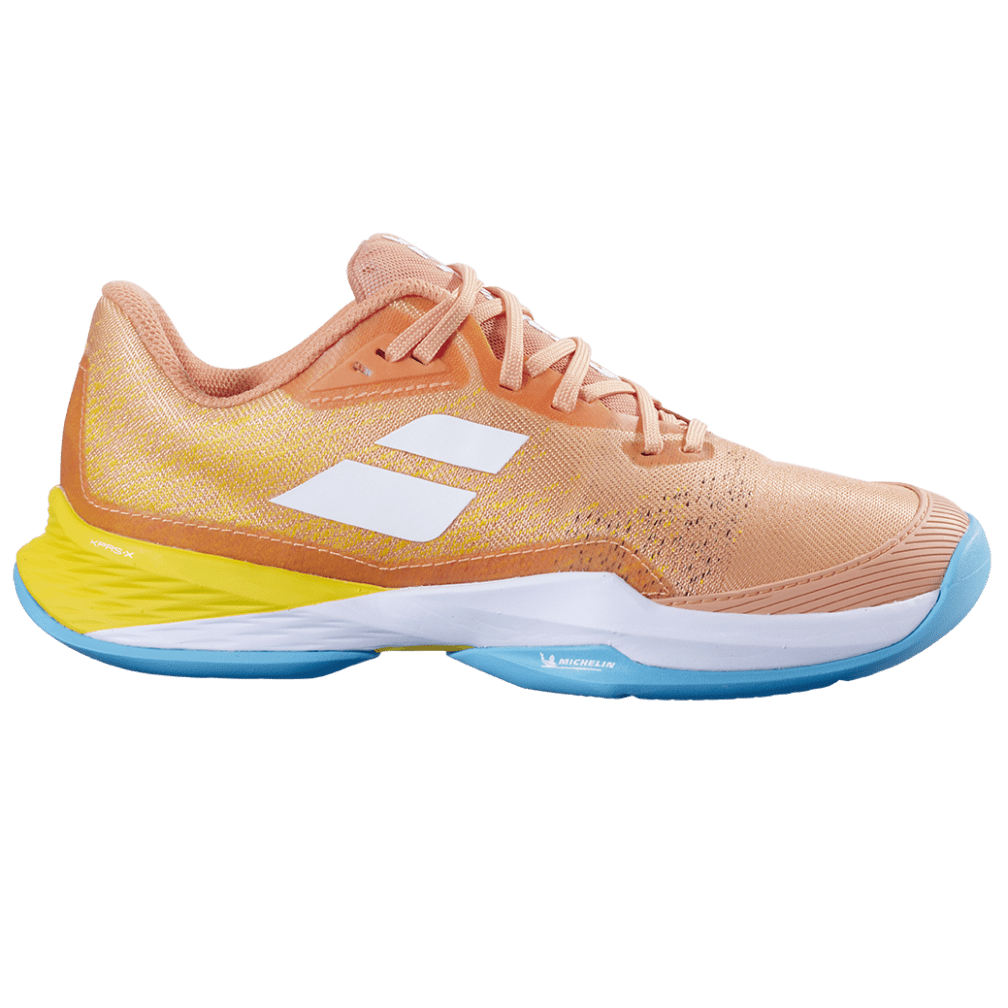 Babolat Jet Mach 3 Coral/Gold Women's Shoe