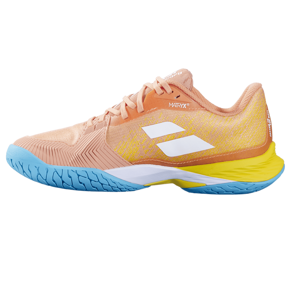 Babolat Jet Mach 3 Coral/Gold Women's Shoe