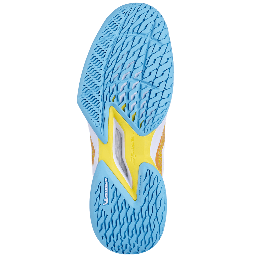 Babolat Jet Mach 3 Coral/Gold Women's Shoe