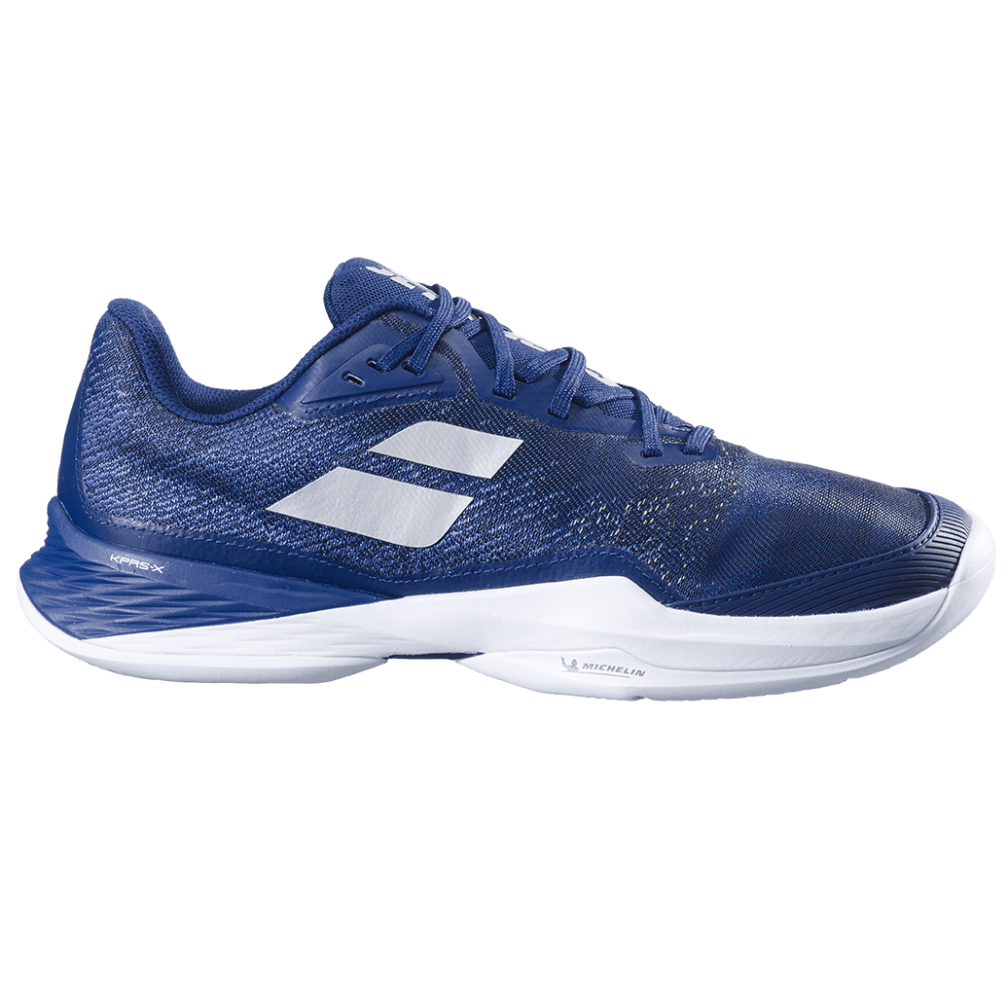 Babolat Jet Mach 3 Dark Blue/Silver Men's Shoe