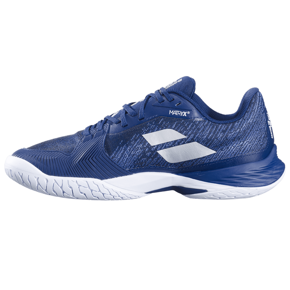Babolat Jet Mach 3 Dark Blue/Silver Men's Shoe