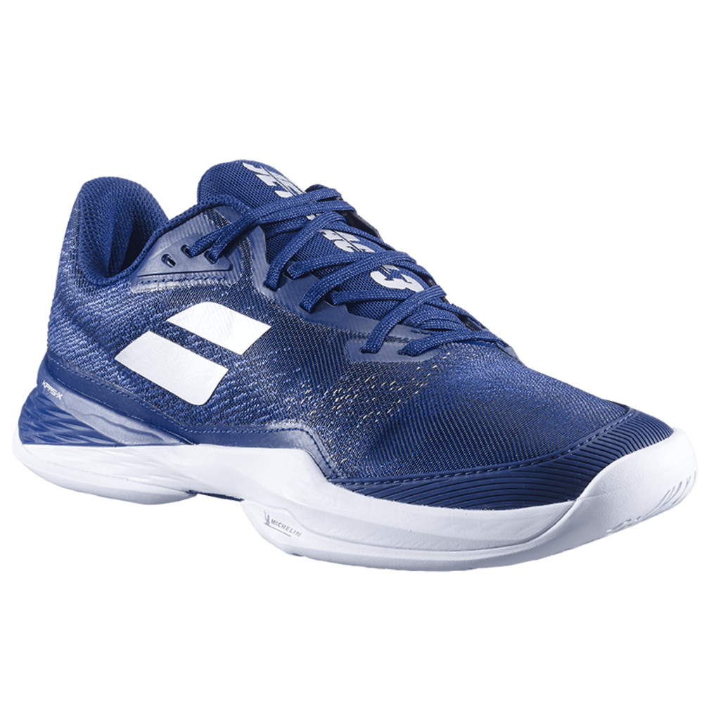 Babolat Jet Mach 3 Dark Blue/Silver Men's Shoe