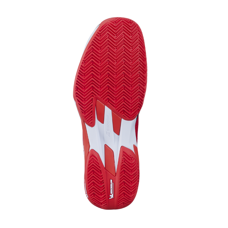 Babolat Jet Mach 4 Cherry Tomato/White Men's Shoe
