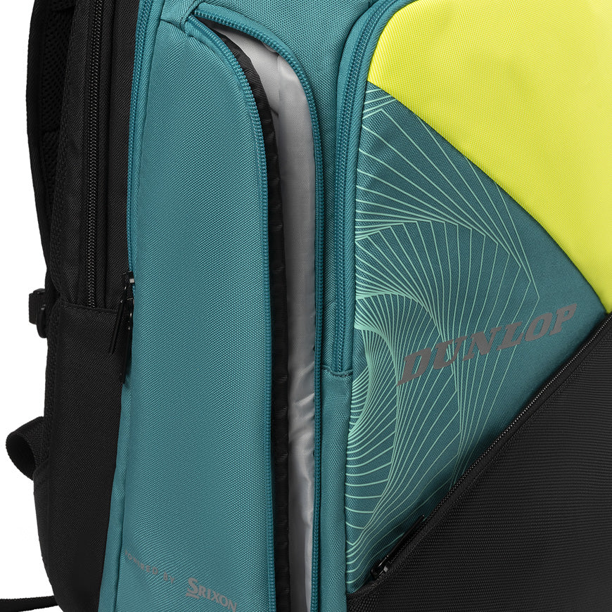 Dunlop SX Performance Backpack - Teal/Yellow