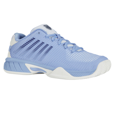 KSwiss Hypercourt Express 2 White/Blue Junior Shoe