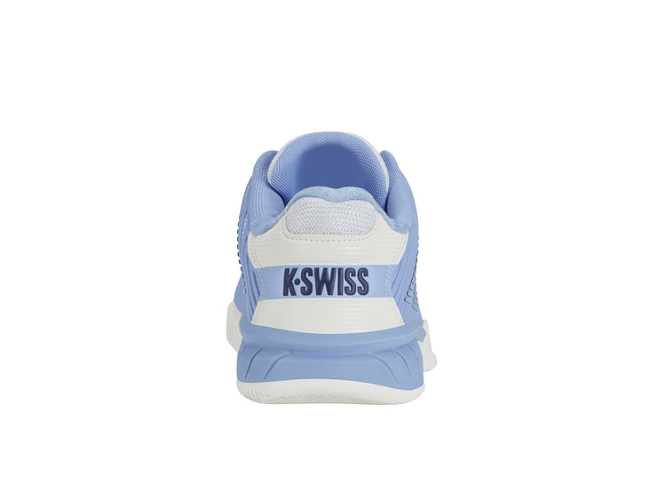 KSwiss Hypercourt Express 2 White/Blue Junior Shoe
