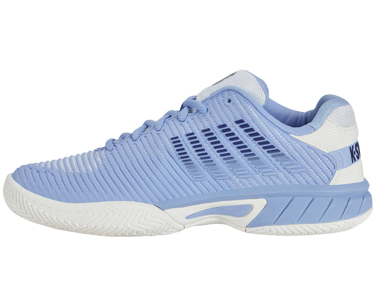KSwiss Hypercourt Express 2 White/Blue Junior Shoe