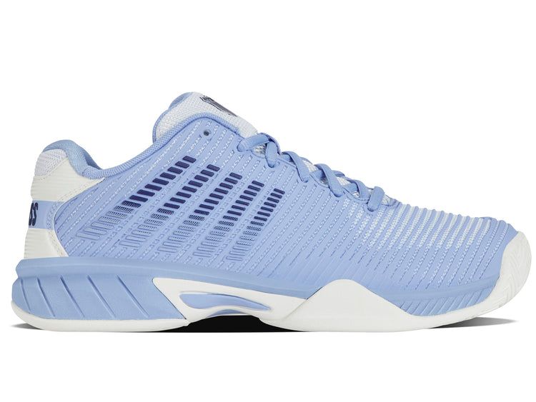 KSwiss Hypercourt Express 2 White/Blue Junior Shoe