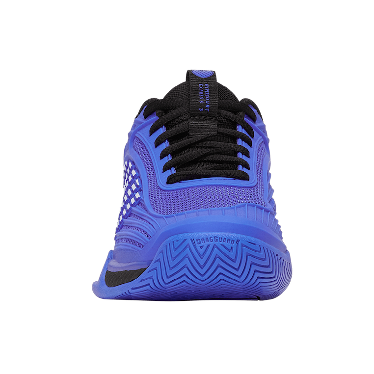 KSwiss Hypercourt Express 3 Blue/Black/White Junior Shoe