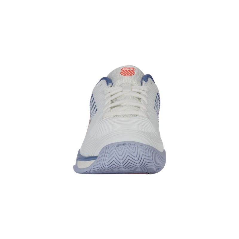 KSwiss Hypercourt Express 2 2E (Wide) White/Infinity/Scarlet Men's Shoe