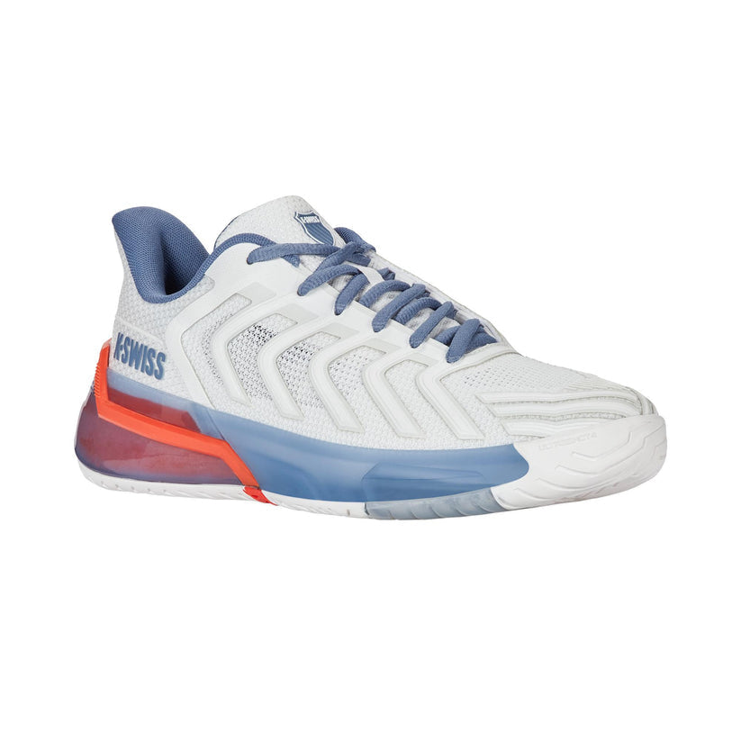 KSwiss Ultrashot 4 White/Infinity/Scarlet Men's Shoe