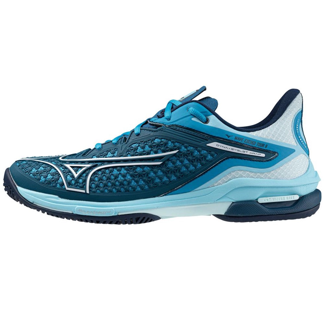 Mizuno Wave Exceed Tour 6 Moroccan Blue/White Men's Shoe