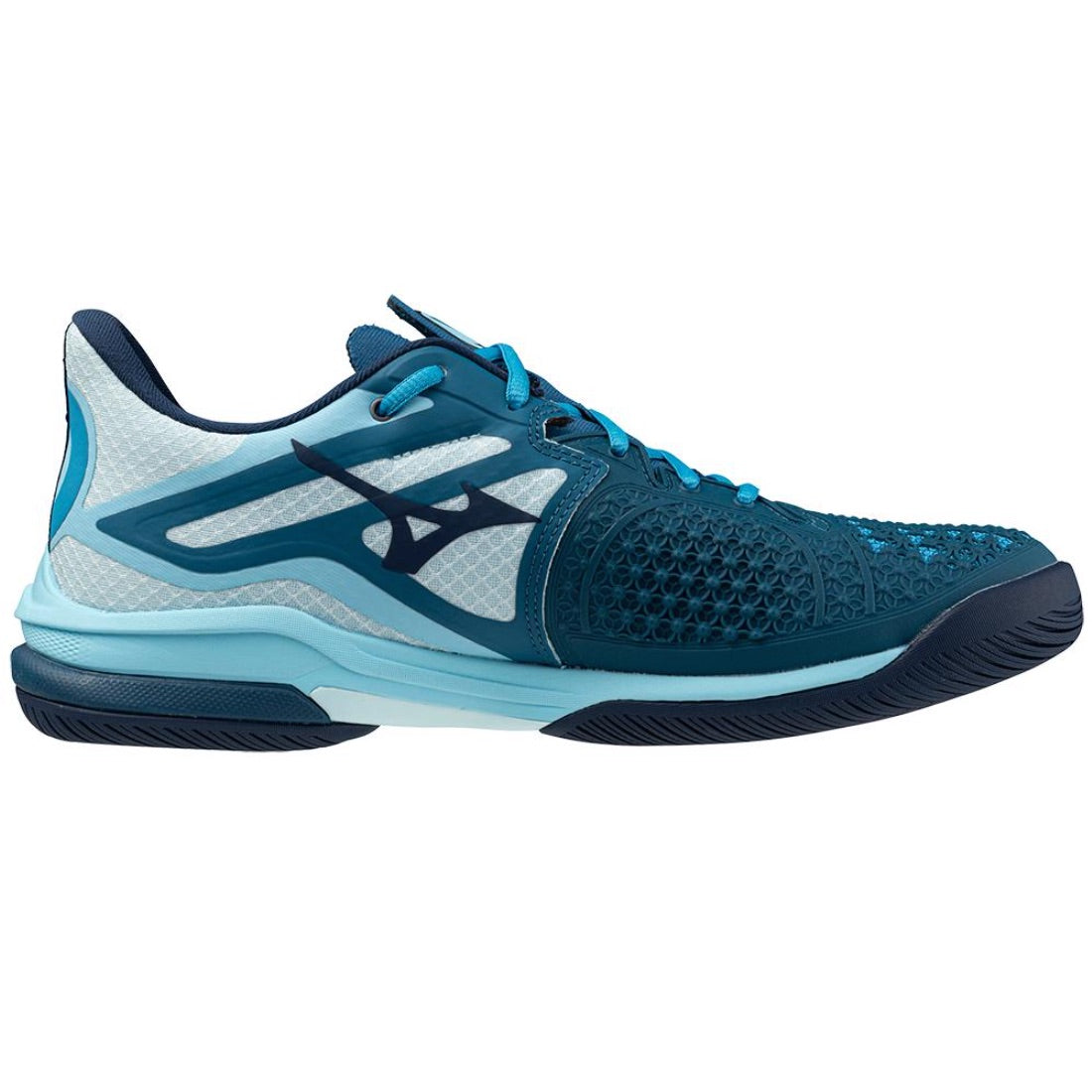 Mizuno Wave Exceed Tour 6 Moroccan Blue/White Men's Shoe