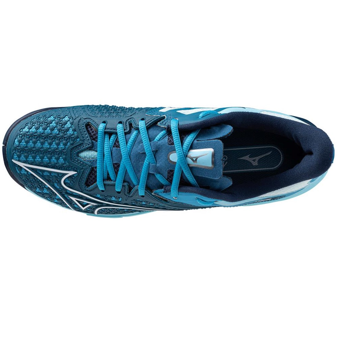 Mizuno Wave Exceed Tour 6 Moroccan Blue/White Men's Shoe