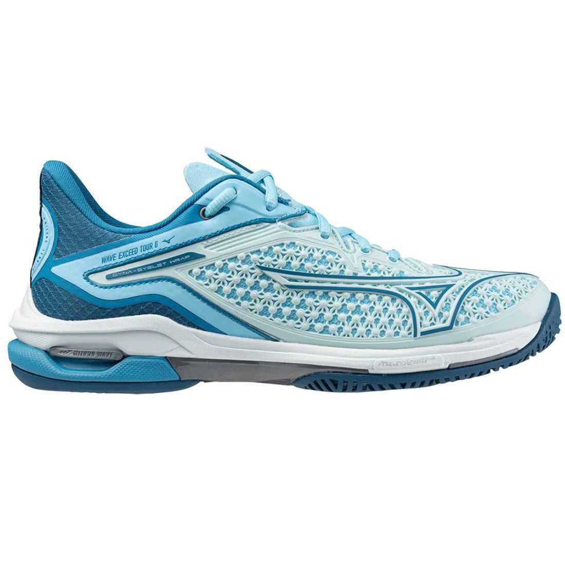 Mizuno Wave Exceed Tour 6 Blue/Saxony Blue Women's Shoe