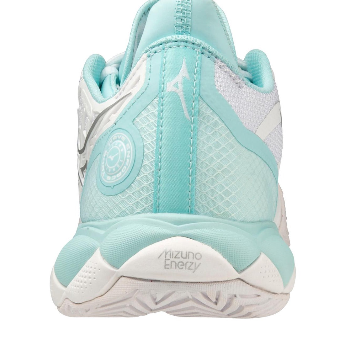 Mizuno Wave Enforce Tour AC White/Tanager Turquoise Women's Shoe