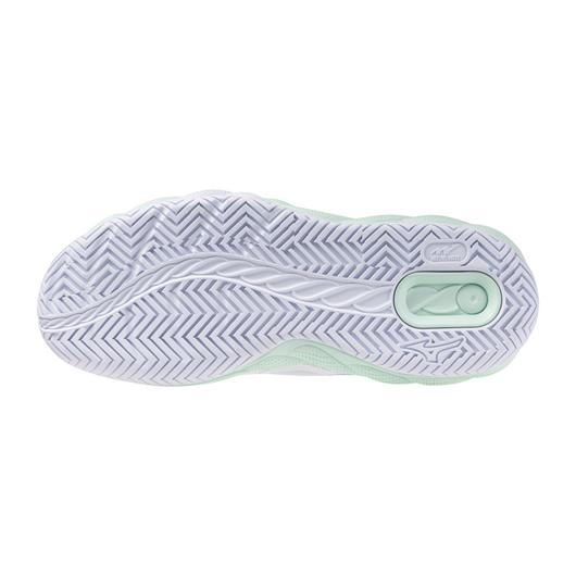 Mizuno Wave Enforce Court AC White/Blue Women's Shoe
