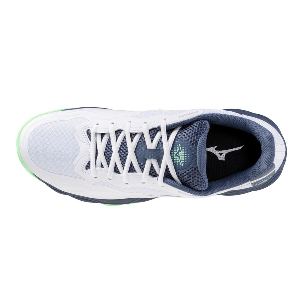 Mizuno Wave Enforce Court AC White/Indigo Men's Shoe