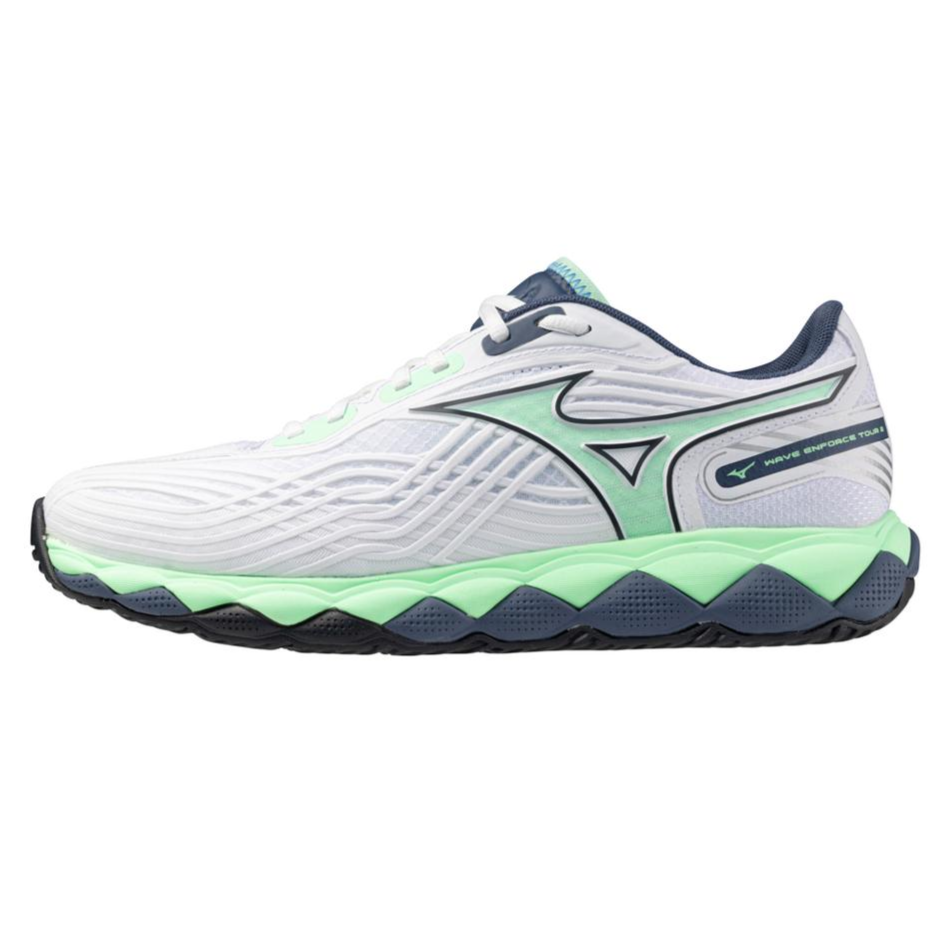 Mizuno Wave Enforce Tour 2 AC White/Neo Mint Men's Shoe