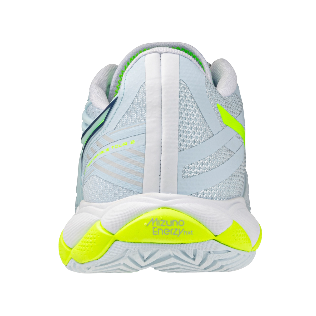 Mizuno Wave Enforce Tour 2 Light Blue/Yellow Women's Shoe