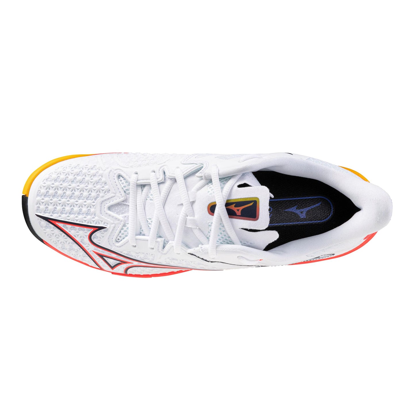 Mizuno Wave Exceed Tour 6 Moroccan White/Coral Men's Shoe