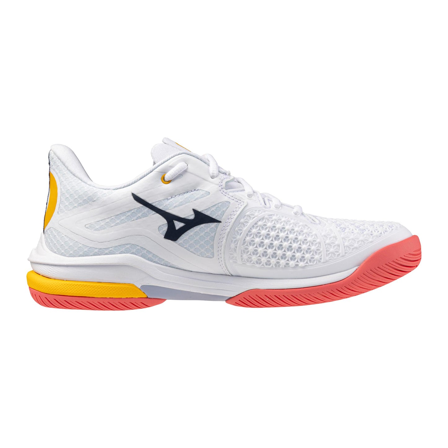 Mizuno Wave Exceed Tour 6 White/Coral Women's Shoe