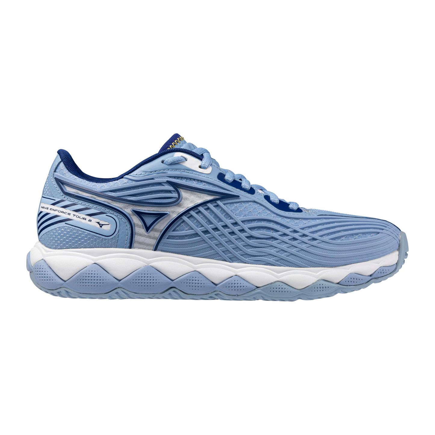 Mizuno Wave Enforce Tour 2 Bel Air Blue/White Women's Shoe