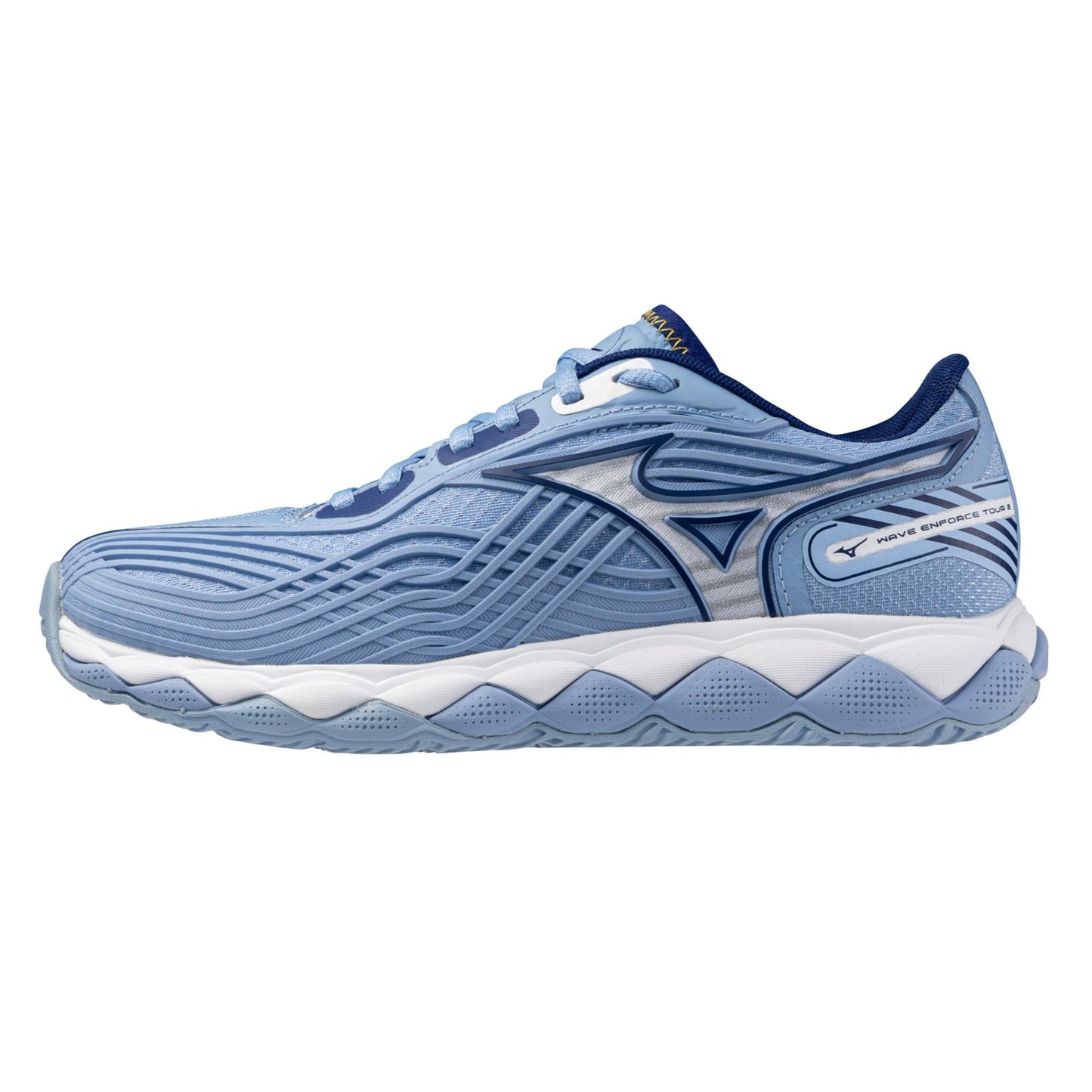 Mizuno Wave Enforce Tour 2 Bel Air Blue/White Women's Shoe