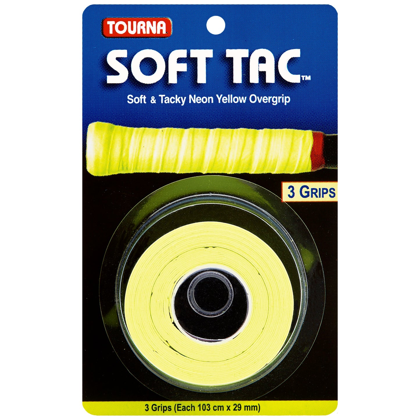 Tourna Soft Tac Overgrip - 3 Pack