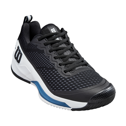Wilson Rush Pro 4.5 Black/White/Blue Men's Shoe