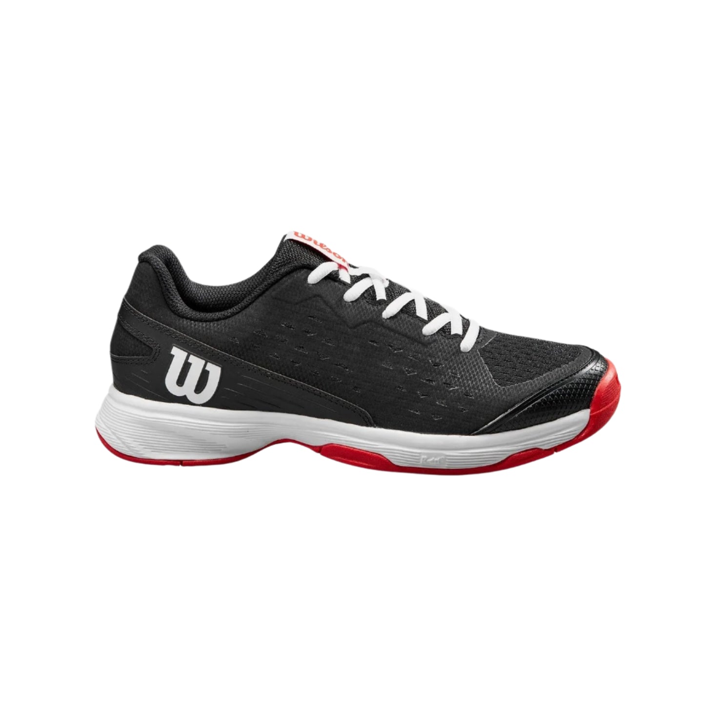 Wilson Rush Pro L Black/Red Junior Shoe