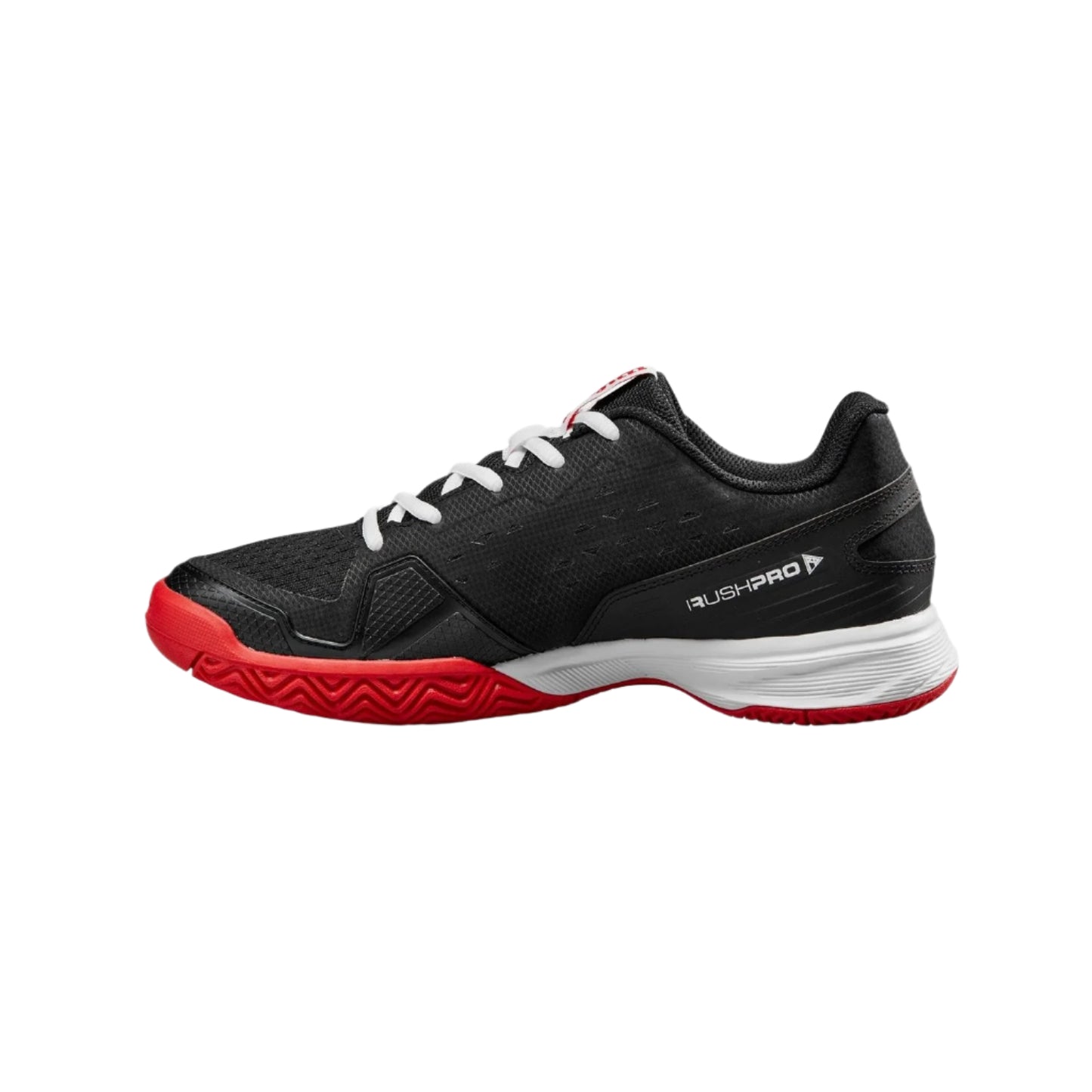 Wilson Rush Pro L Black/Red Junior Shoe