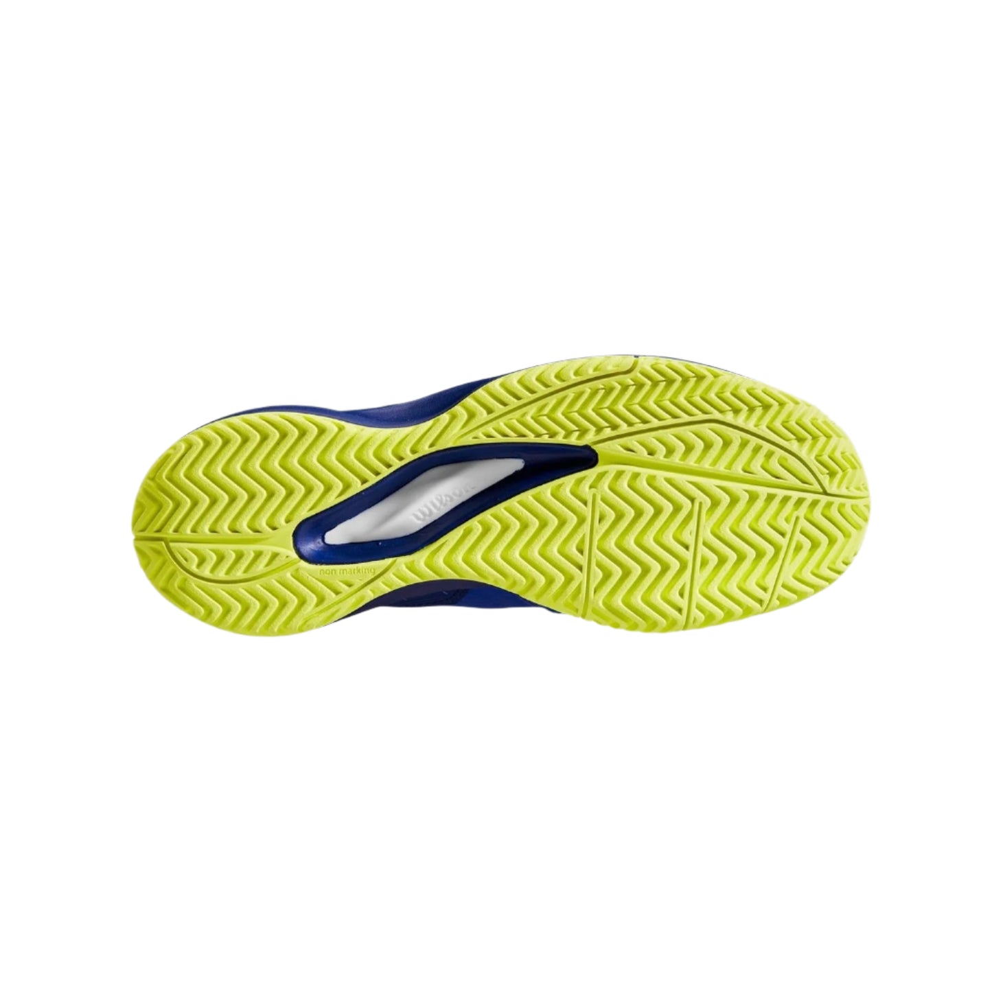 Wilson Rush Pro Ace Blue/Yellow Junior Shoe