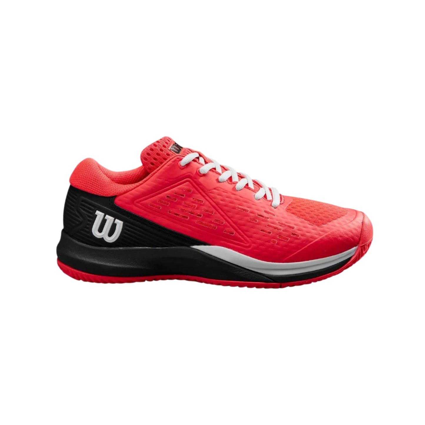 Wilson Rush Pro Ace Pink/Black Junior Shoe
