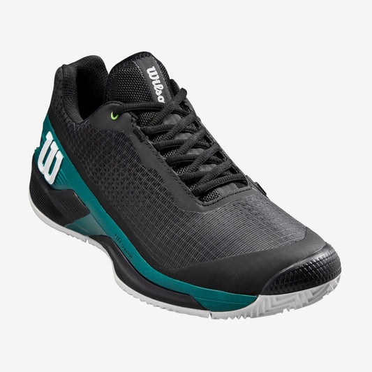 Wilson Rush Pro 4.0 Blade Black/Black/Deep Teal Women's Shoe