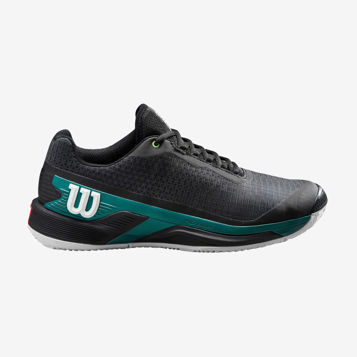 Wilson Rush Pro 4.0 Blade Black/Black/Deep Teal Women's Shoe