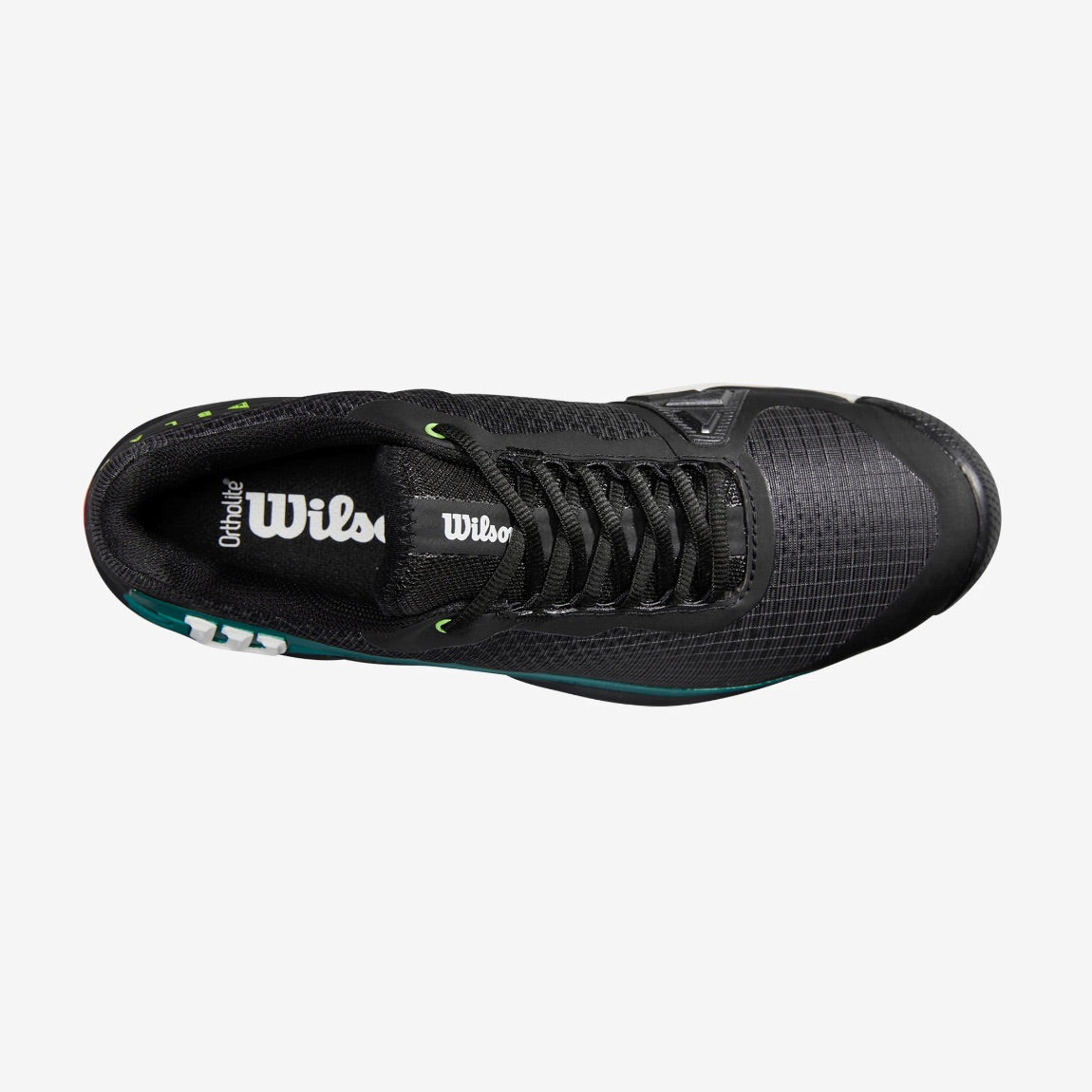 Wilson Rush Pro 4.0 Blade Black/Black/Deep Teal Women's Shoe