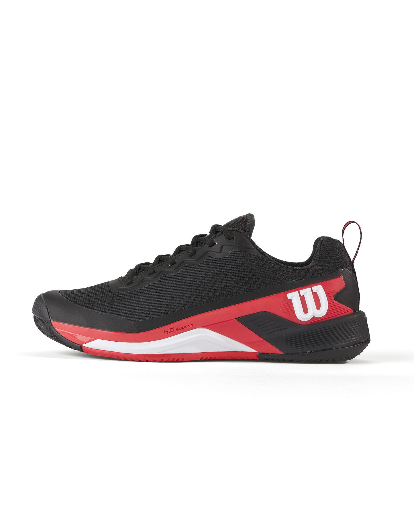 Wilson Rush Pro 4.5 Black/Red/White Men's Shoe