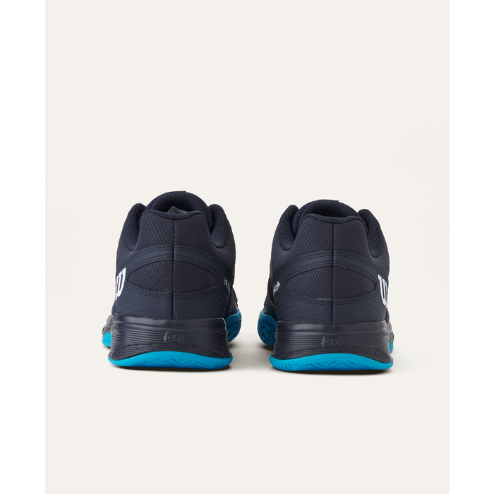 Wilson Rush Pro L Navy/White/Blue Junior Shoe
