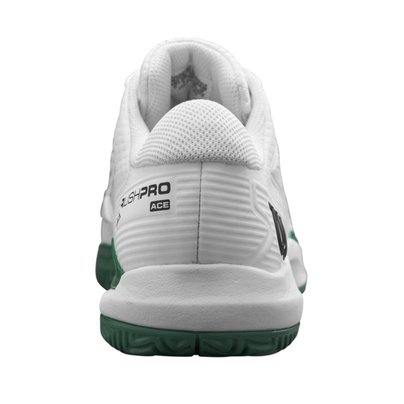 Wilson Rush Pro Ace White/Bosphorus Junior Shoe