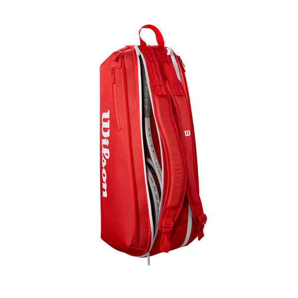 Wilson Super Tour Red 6-Pack Tennis Bag