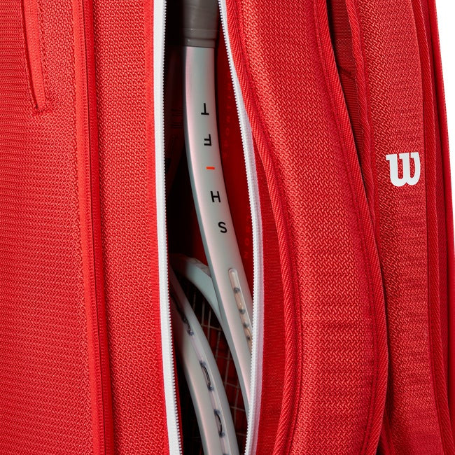 Wilson Super Tour Red 6-Pack Tennis Bag