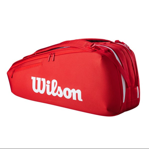 Wilson Super Tour Red 6-Pack Tennis Bag
