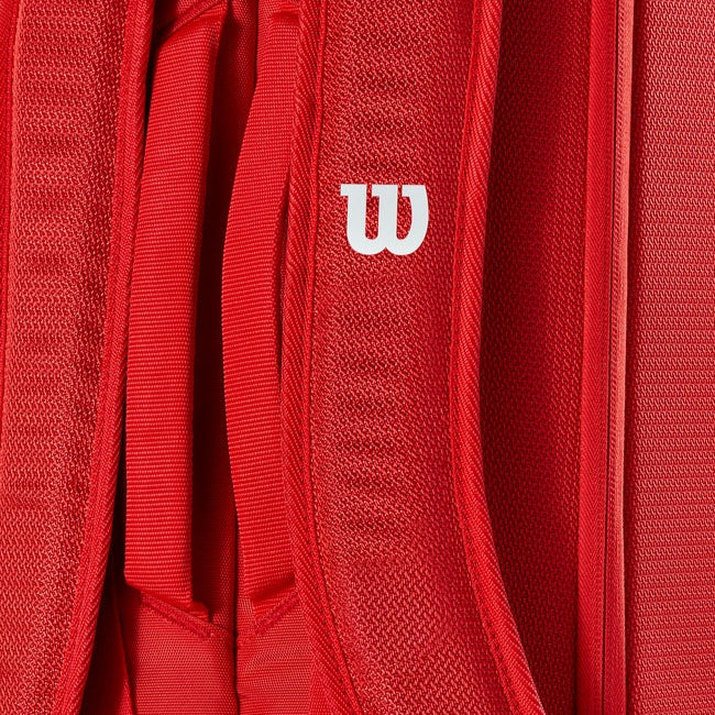 Wilson Super Tour Red 6-Pack Tennis Bag