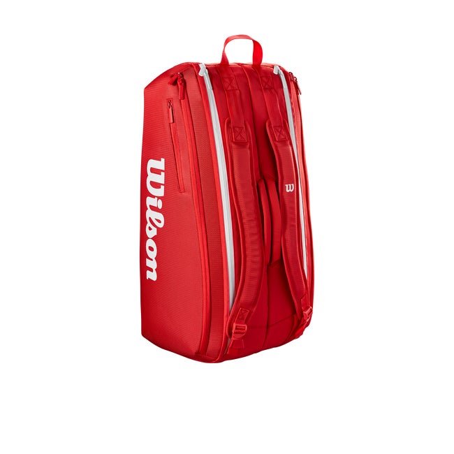 Wilson Super Tour Red 9-Pack Tennis Bag