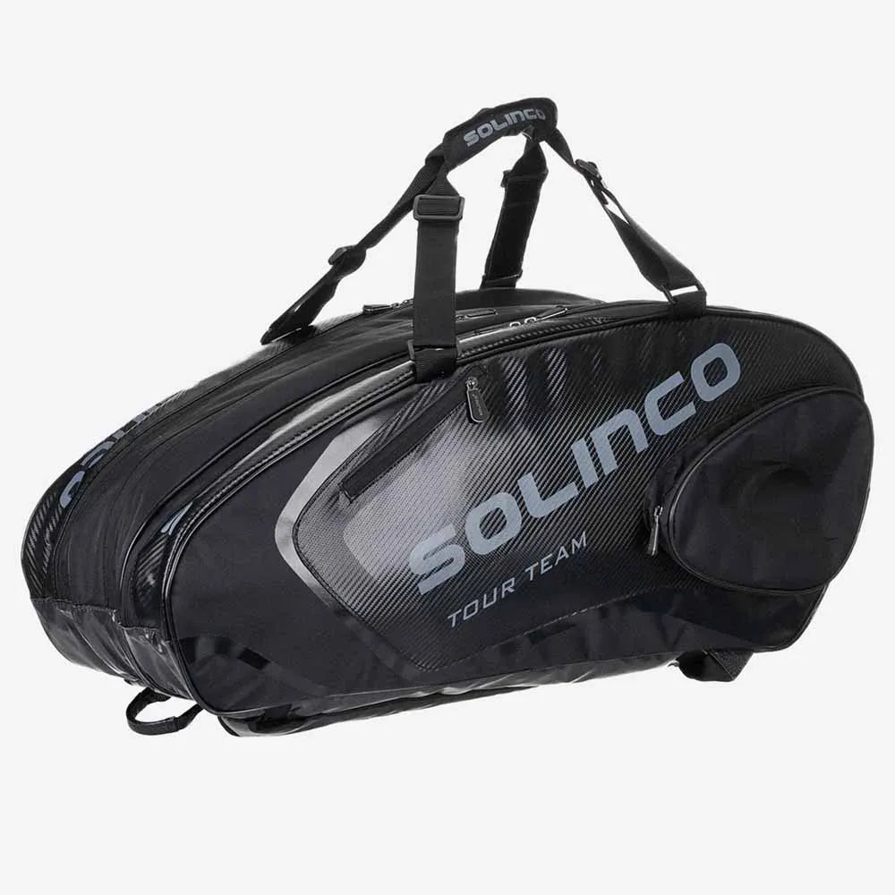 6-Pack Tour Racquet Bag Blackout - Solinco Sports