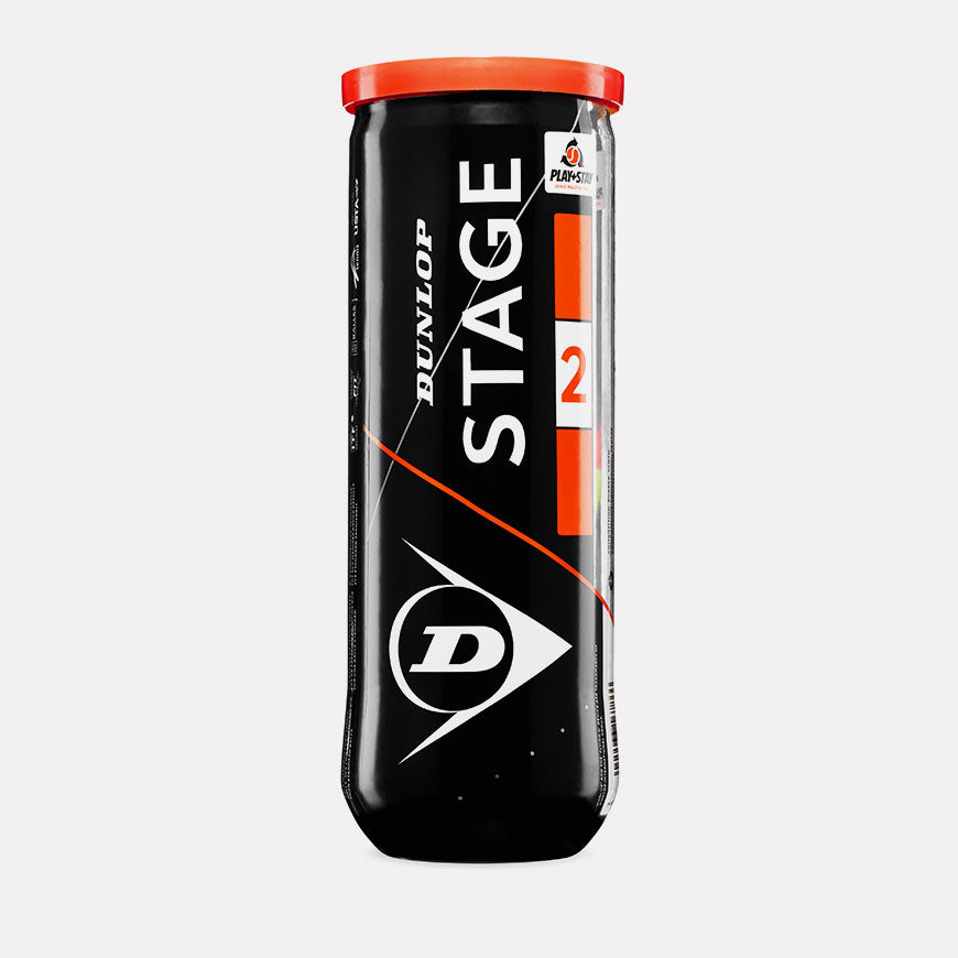 Dunlop Stage 2 Orange Balls (3 Ball Can)
