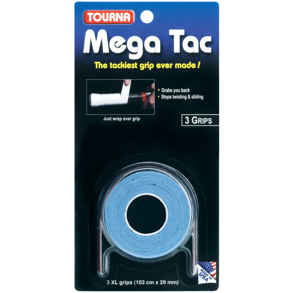 Tourna Mega Tac Overgrip - 3 Pack
