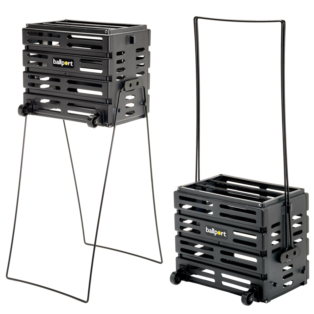 Tourna Ballport Deluxe 80 Ball Hopper w/ wheels